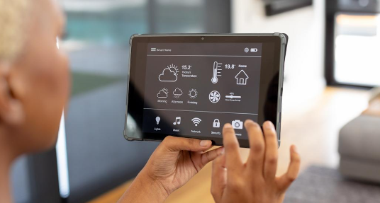 smart home control panel