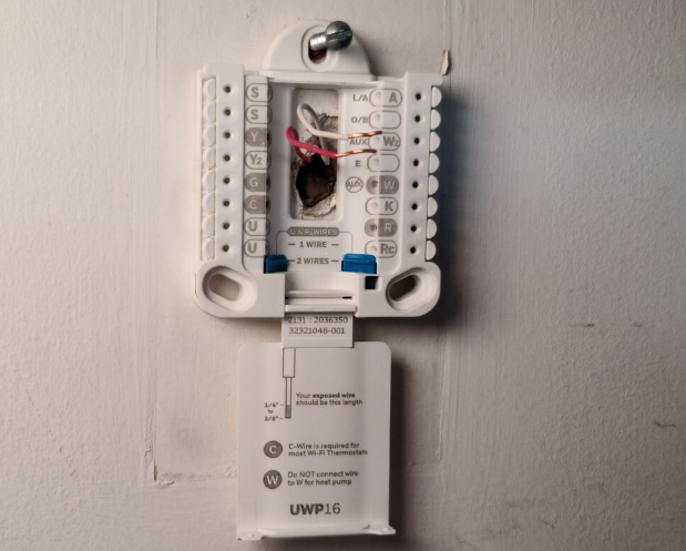 amazon thermostat installation