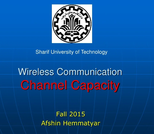Communication Technology and Channel Capacity