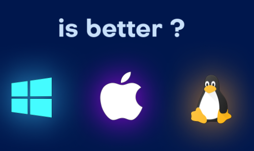 Windows vs macOS vs Linux system maintenance and troubleshooting