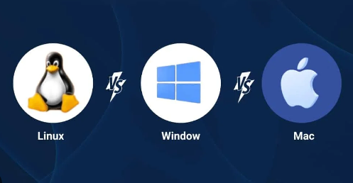 Windows vs macOS vs Linux UI design philosophy comparison